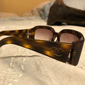 Chanel Sunglasses--a classic in tortoise